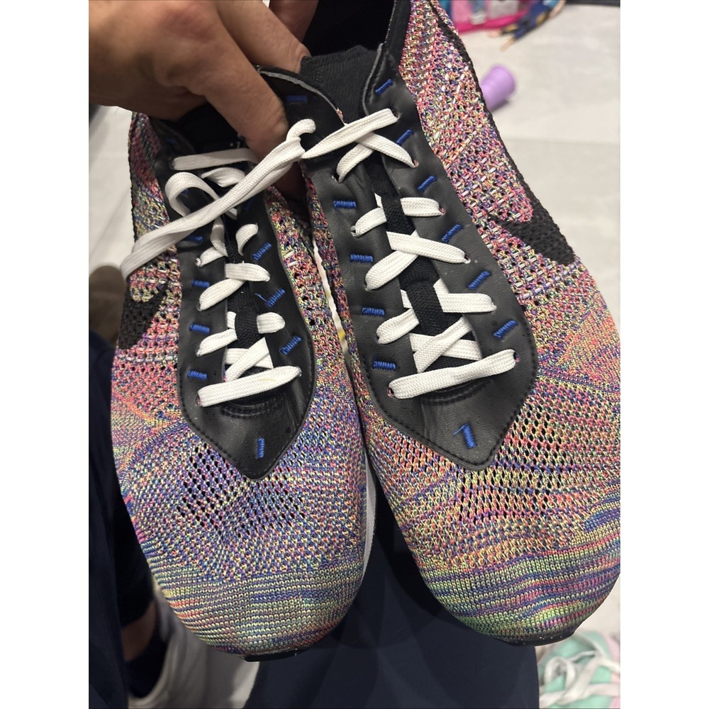 Size 14 - Nike Air Max Flyknit Racer Multi-Color - Picture 2 of 6